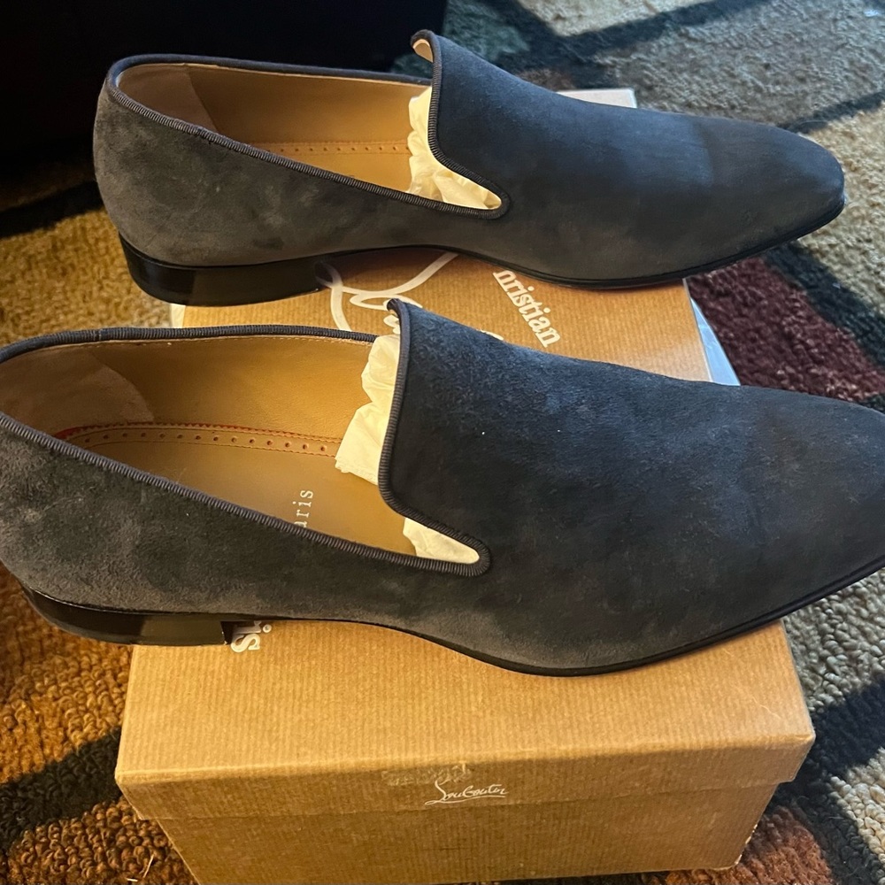 Christian Louboutin "Dandelion" Flat Veau Velours